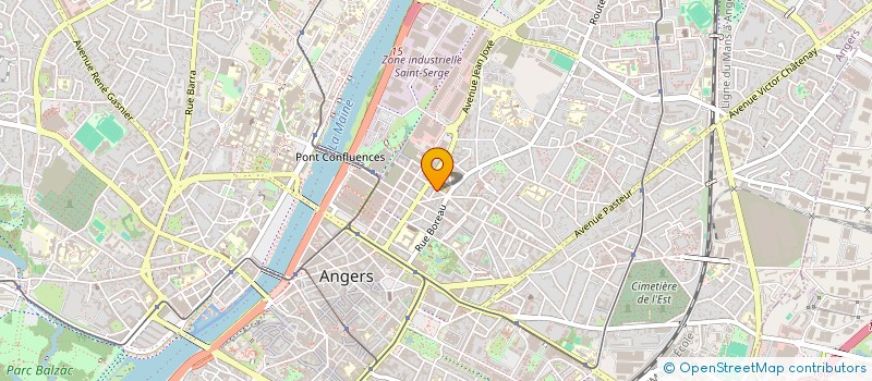 localisation de l'entreprise MONSIEUR NICOLAS DIRICKX à ANGERS