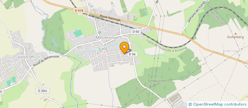 localisation de l'entreprise MONSIEUR NICOLAS DIZIEN  METZERVISSE