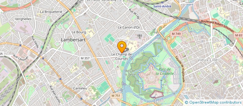 localisation de l'entreprise MONSIEUR NICOLAS DIZIER à LAMBERSART