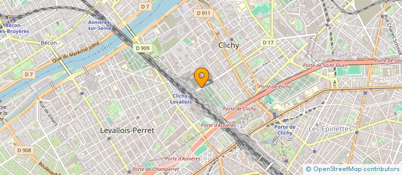 localisation de l'entreprise MONSIEUR NICOLAS DJAFERI à CLICHY