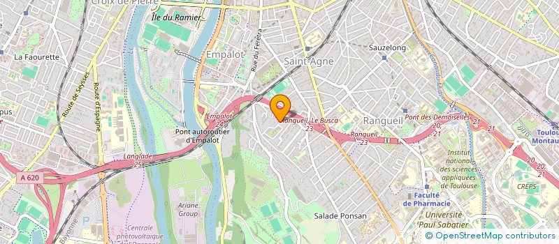 localisation de l'entreprise MONSIEUR NICOLAS DJEDRAOUI à TOULOUSE
