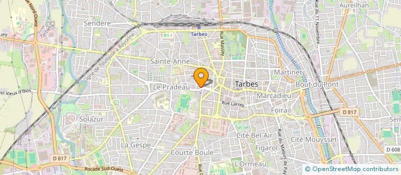 localisation de l'entreprise MONSIEUR NICOLAS DOBIGNARD  TARBES