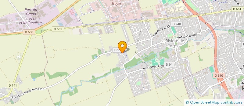 localisation de l'entreprise MONSIEUR NICOLAS DOBLER  LA RIVIERE-DE-CORPS