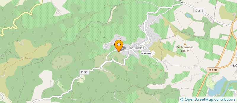 localisation de l'entreprise MONSIEUR NICOLAS DODU  ROULLENS