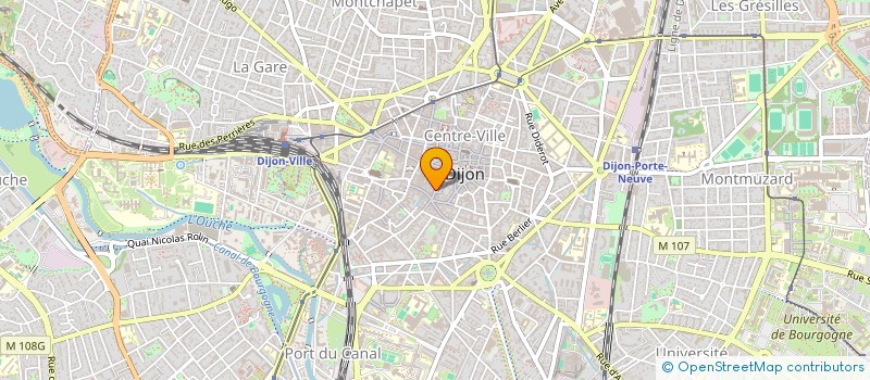 localisation de l'entreprise MONSIEUR NICOLAS DOGON à DIJON