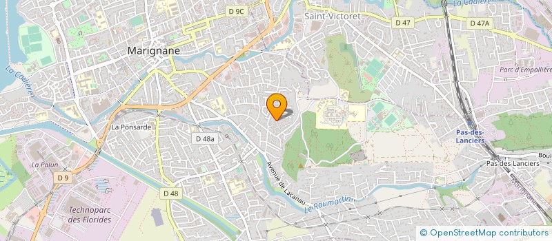 localisation de l'entreprise MONSIEUR NICOLAS DOMANGE à MARIGNANE