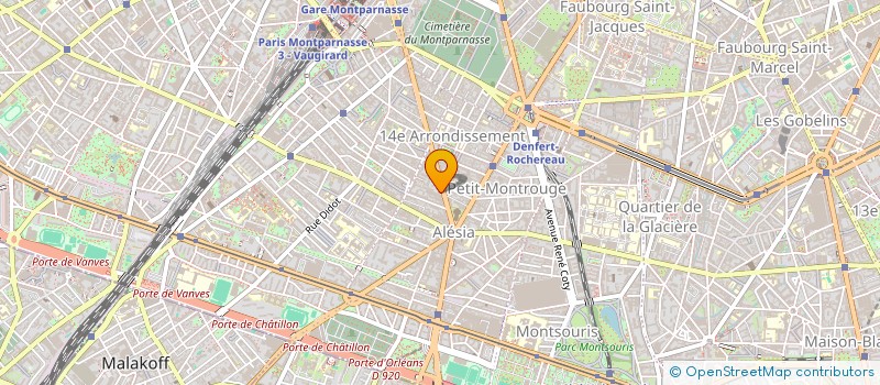 localisation de l'entreprise MONSIEUR NICOLAS DOMENECH  PARIS