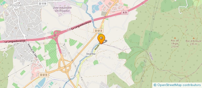 localisation de l'entreprise MONSIEUR NICOLAS DONZEL  BALARUC-LE-VIEUX