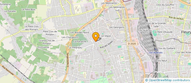 localisation de l'entreprise MONSIEUR NICOLAS DORE à SARAN