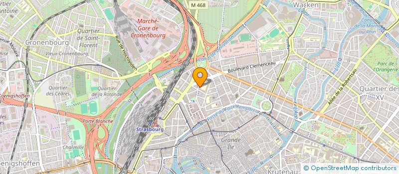 localisation de l'entreprise MONSIEUR NICOLAS DORFFNER  STRASBOURG