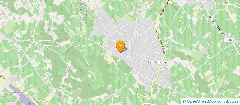 localisation de l'entreprise MONSIEUR NICOLAS DORIENT  MAZAN