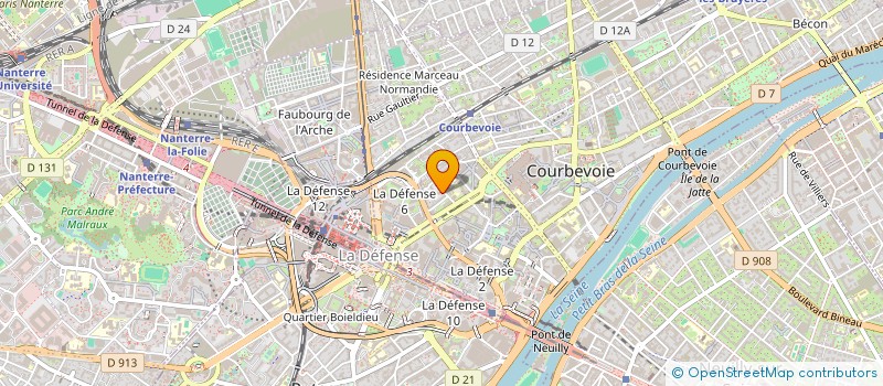 localisation de l'entreprise MONSIEUR NICOLAS DOS REIS BORGES à COURBEVOIE
