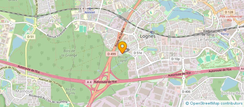 localisation de l'entreprise MONSIEUR NICOLAS DOS SANTOS à LOGNES