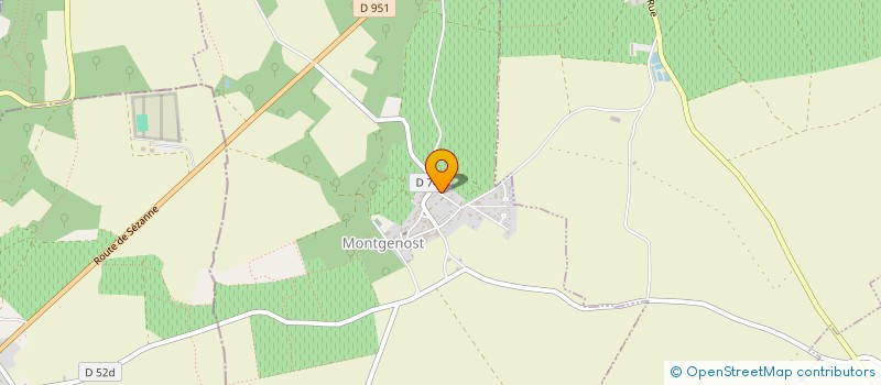 localisation de l'entreprise MONSIEUR NICOLAS DOS SANTOS SILVA  MONTGENOST