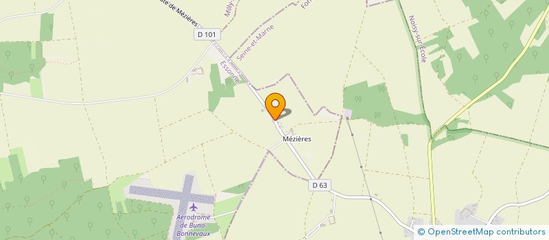 localisation de l'entreprise MONSIEUR NICOLAS DOUBLEIN  BUNO-BONNEVAUX