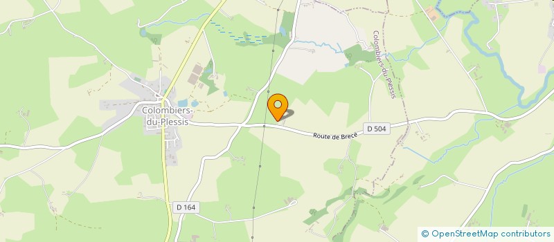 localisation de l'entreprise MONSIEUR NICOLAS DOUILLET  COLOMBIERS-DU-PLESSIS