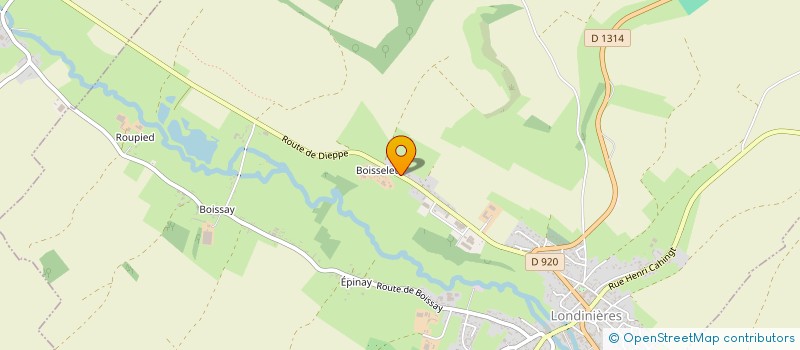 localisation de l'entreprise MONSIEUR NICOLAS DOUTRELEAU  LONDINIERES