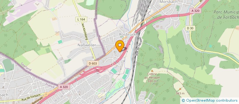 localisation de l'entreprise MONSIEUR NICOLAS DRAGANO  FREYMING-MERLEBACH