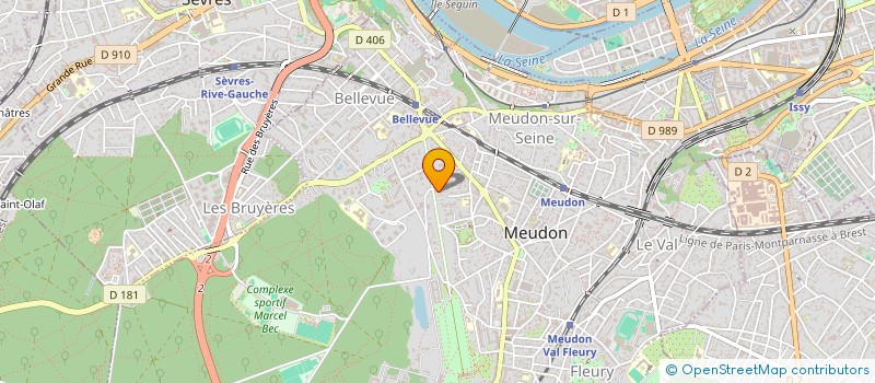 localisation de l'entreprise MONSIEUR NICOLAS DRAPIER à MEUDON