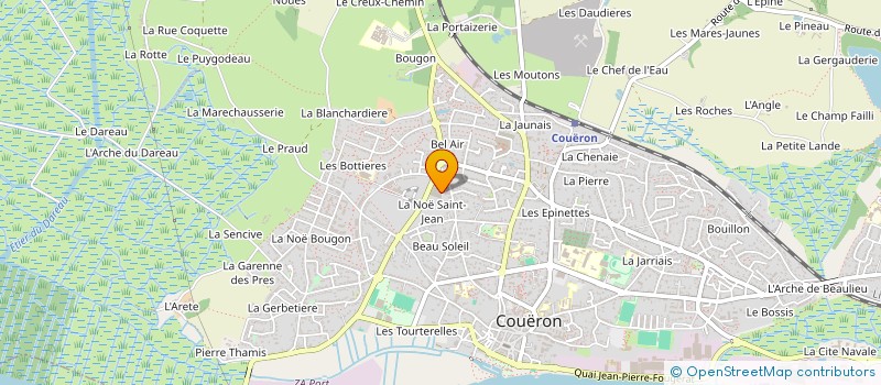 localisation de l'entreprise MONSIEUR NICOLAS DREAN à COUERON