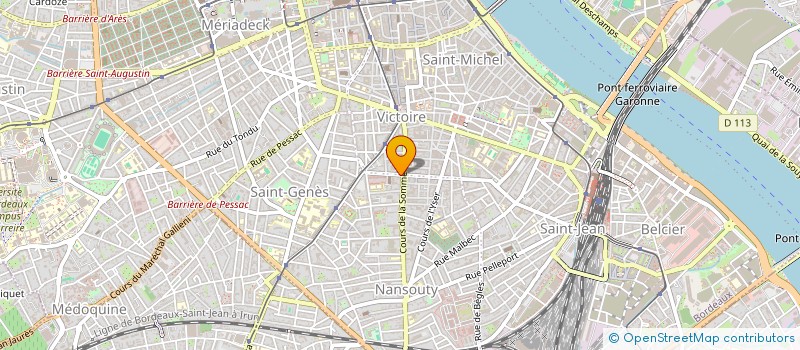 localisation de l'entreprise MONSIEUR NICOLAS DRENO  BORDEAUX