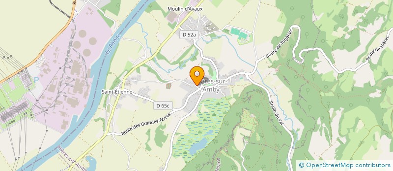 localisation de l'entreprise MONSIEUR NICOLAS DROBINSKI  HIERES-SUR-AMBY