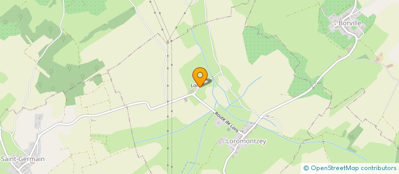 localisation de l'entreprise MONSIEUR NICOLAS DRON  LOROMONTZEY