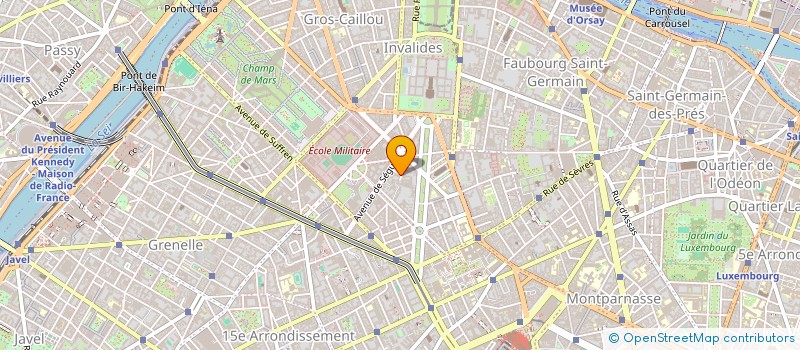 localisation de l'entreprise MONSIEUR NICOLAS DU NOYER DE SEGONZAC  PARIS