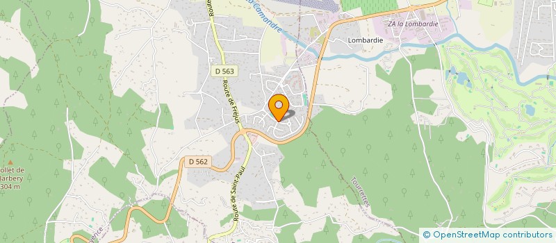 localisation de l'entreprise MONSIEUR NICOLAS DUAULT  FAYENCE