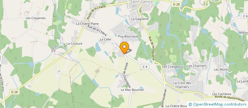 localisation de l'entreprise MONSIEUR NICOLAS DUBIEZ  SAINT-GENCE