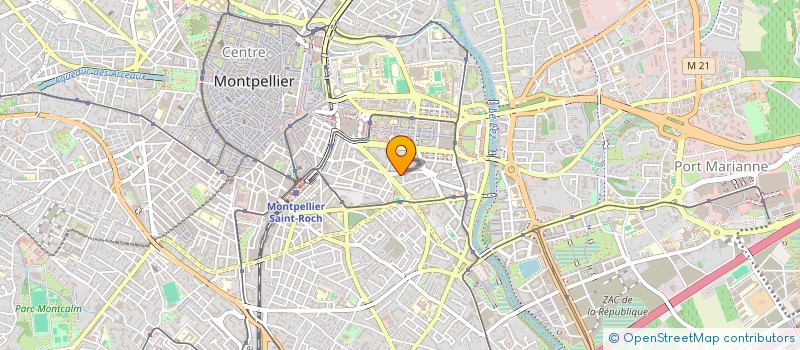 localisation de l'entreprise MONSIEUR NICOLAS DUBOC à MONTPELLIER