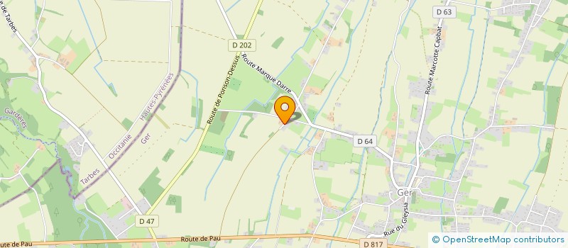 localisation de l'entreprise MONSIEUR NICOLAS DUBOE  GER