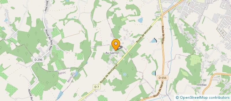 localisation de l'entreprise MONSIEUR NICOLAS DUBOIS  LAPLUME