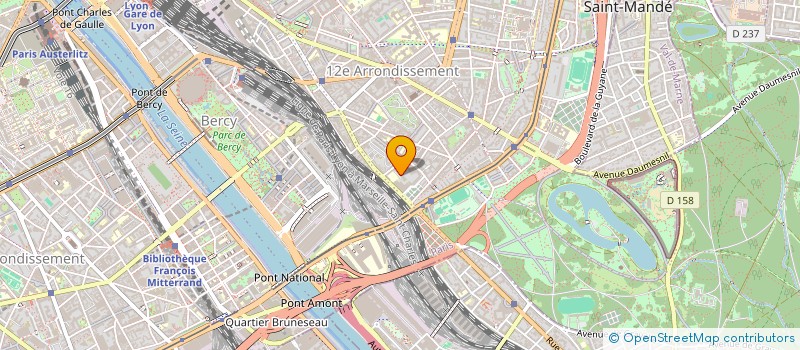 localisation de l'entreprise MONSIEUR NICOLAS DUBOIS  PARIS