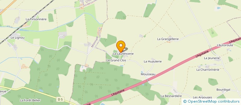 localisation de l'entreprise MONSIEUR NICOLAS DUBOIS  REUGNY