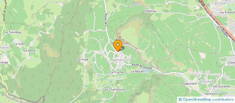 localisation de l'entreprise MONSIEUR NICOLAS DUBOIS à VERGISSON