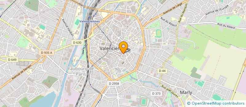 localisation de l'entreprise MONSIEUR NICOLAS DUBOIS à VALENCIENNES