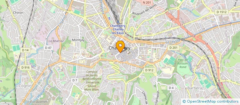 localisation de l'entreprise MONSIEUR NICOLAS DUBOIS  CHAMBERY