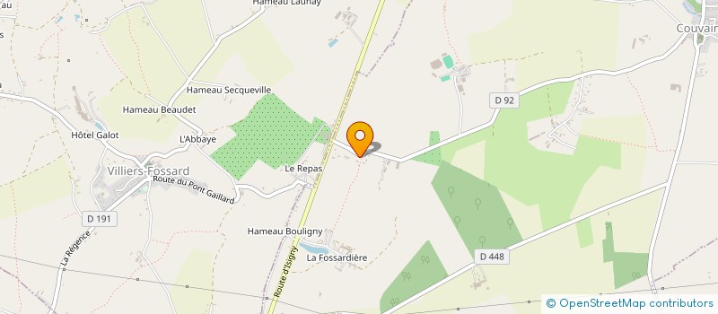 localisation de l'entreprise MONSIEUR NICOLAS DUBOS  COUVAINS