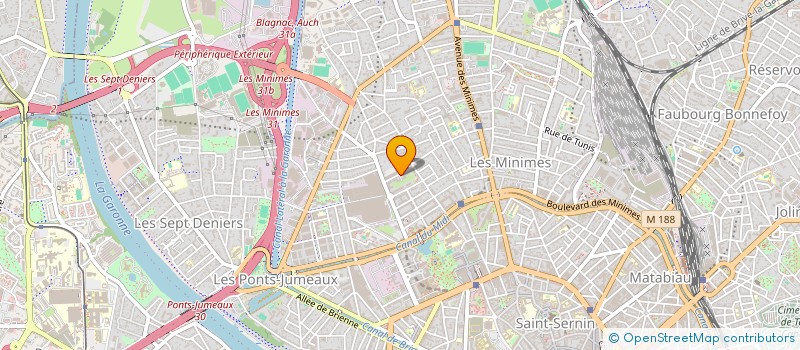 localisation de l'entreprise MONSIEUR NICOLAS DUBOS à TOULOUSE