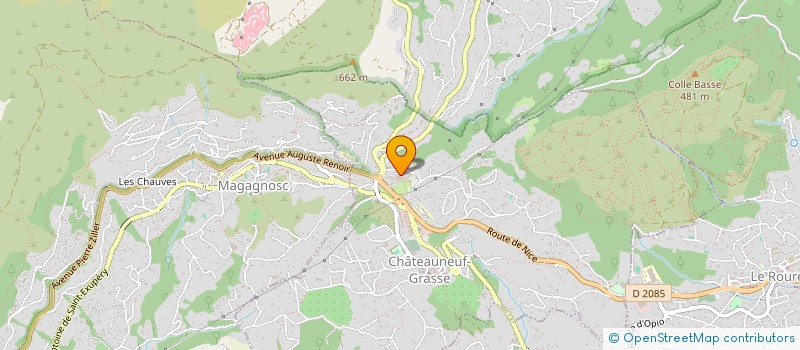 localisation de l'entreprise MONSIEUR NICOLAS DUBREUIL  CHATEAUNEUF-GRASSE