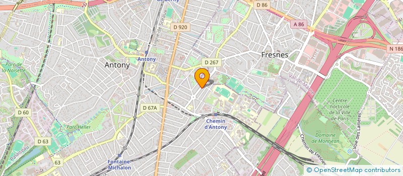 localisation de l'entreprise MONSIEUR NICOLAS DUBUC à ANTONY