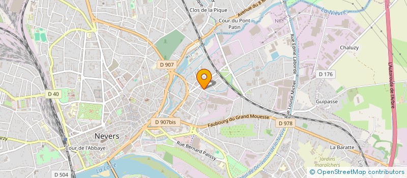 localisation de l'entreprise MONSIEUR NICOLAS DUBUIS à NEVERS