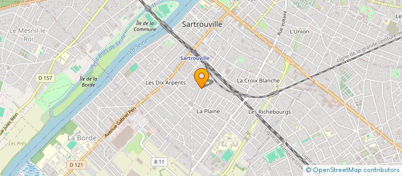 localisation de l'entreprise MONSIEUR NICOLAS DUC DODON  SARTROUVILLE