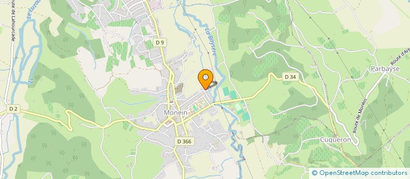 localisation de l'entreprise MONSIEUR NICOLAS DUCAROUGE  MONEIN