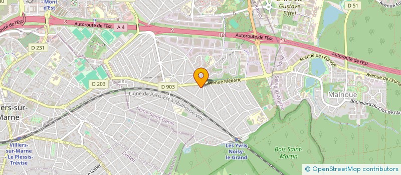 localisation de l'entreprise MONSIEUR NICOLAS DUCOURT  NOISY LE GRAND