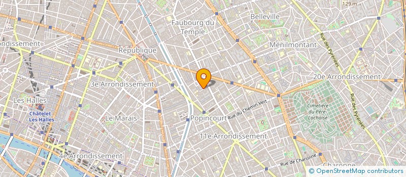 localisation de l'entreprise MONSIEUR NICOLAS DUFOUR  PARIS