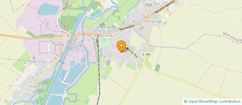 localisation de l'entreprise MONSIEUR NICOLAS DUFOUR  ORIGNY-SAINTE-BENOITE