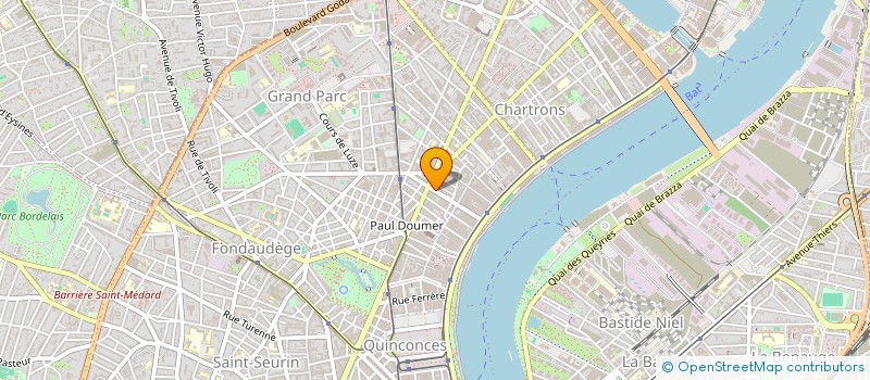 localisation de l'entreprise MONSIEUR NICOLAS DUFRECHE à BORDEAUX