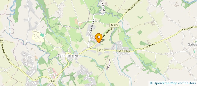 localisation de l'entreprise MONSIEUR NICOLAS DULAS  SAINT-JAMMES